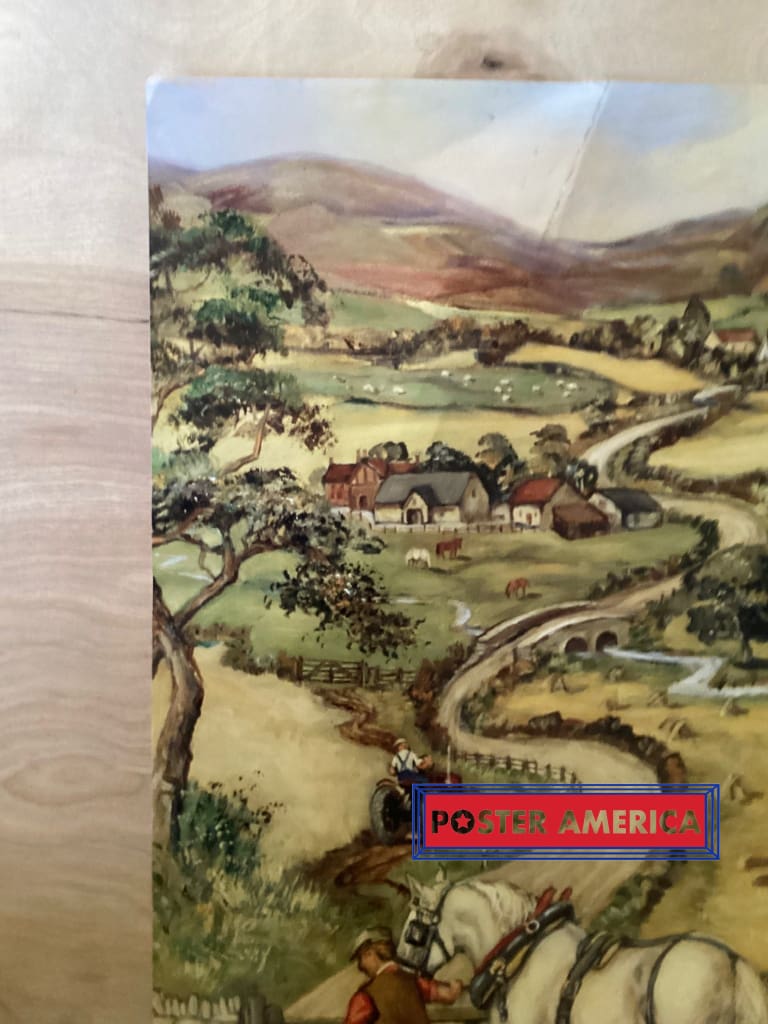 Load image into Gallery viewer, Farm Animals By Elizabeth Ansell Vintage 1997 Art Poster 16.5 X 23.5 Vintage Poster
