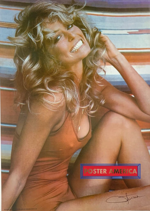 Farrah Fawcett Rare 1976 Vintage Poster 21 X 28 Vintage Poster
