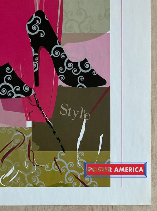 Fashion Art Slim Print 12 X 36