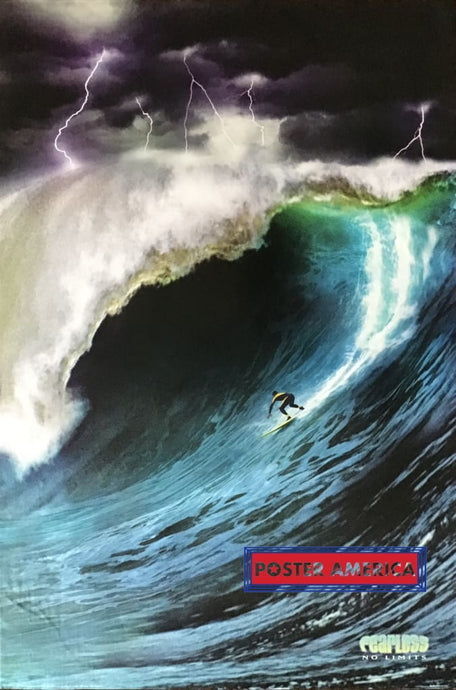 Fearless No Limits Surfing Poster 24 X 36