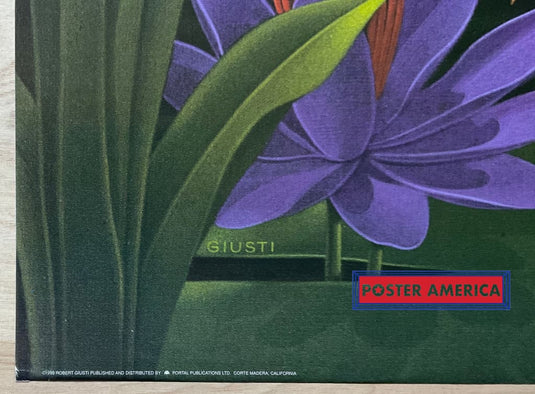 Feline Exotica By Robert Giusti Vintage 1995 Art Poster 24 X 36