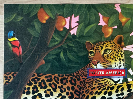 Feline Exotica By Robert Giusti Vintage 1995 Art Poster 24 X 36