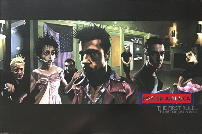 Fight Club The First Rule...the Art Of Justin Reed Poster 24 X 36