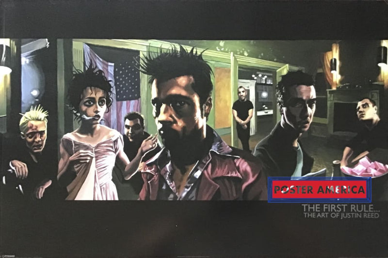 Load image into Gallery viewer, Fight Club The First Rule...the Art Of Justin Reed Poster 24 X 36
