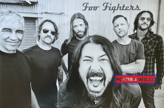 Foo Fighters Band Shot Poster 24 X 36