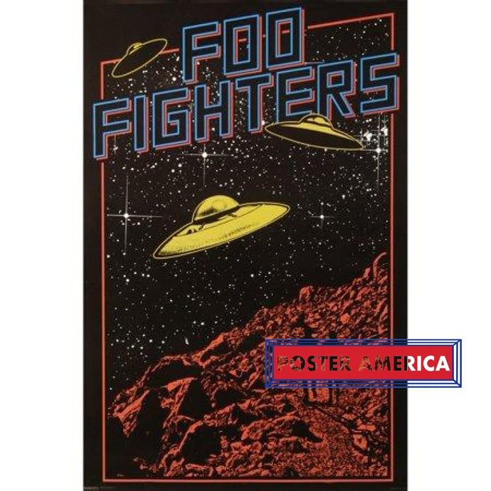 Foo Fighters Ufo Poster 24 X 36