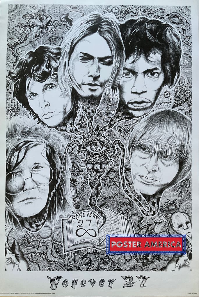 Load image into Gallery viewer, Forever 27 2004 Artwork John Kolbek 24 X 36 Poster
