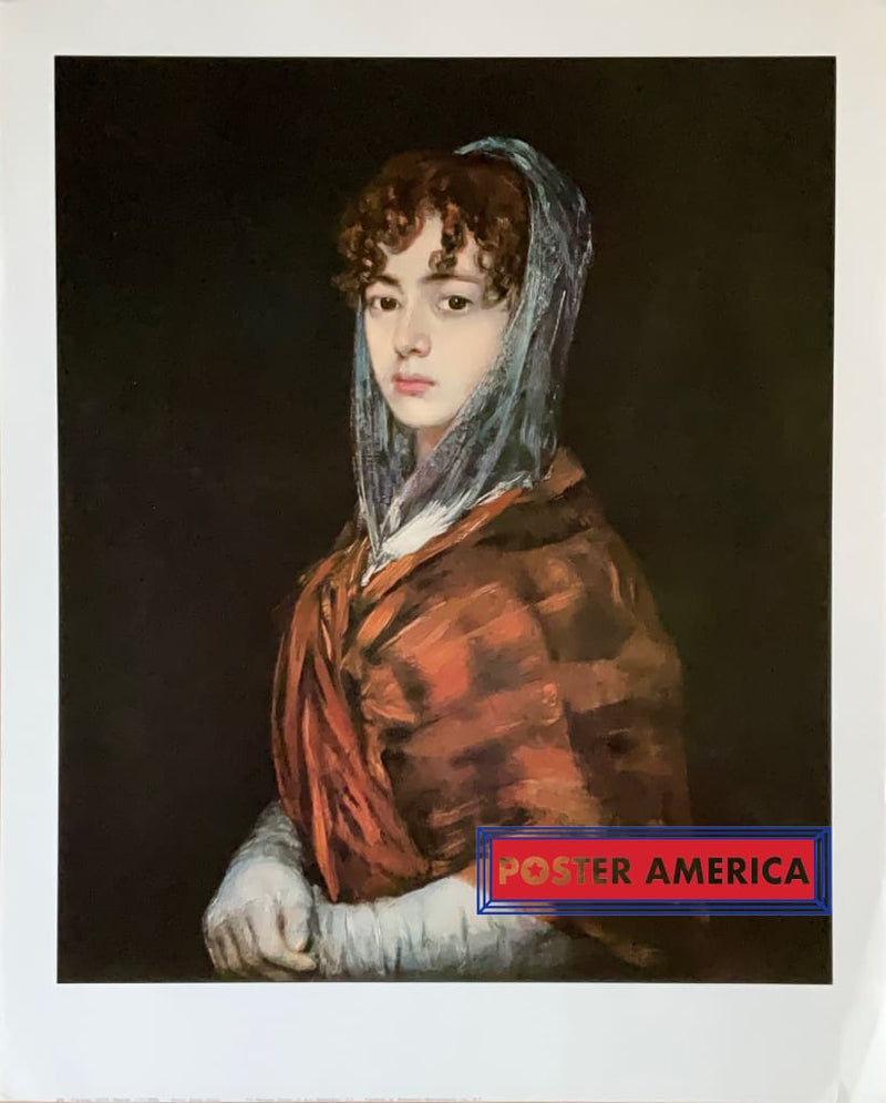 Load image into Gallery viewer, Francisco Goya Senora Sabasa Garcia Vintage Fine Art Print 22.5 X 28 Vintage Fine Art Print
