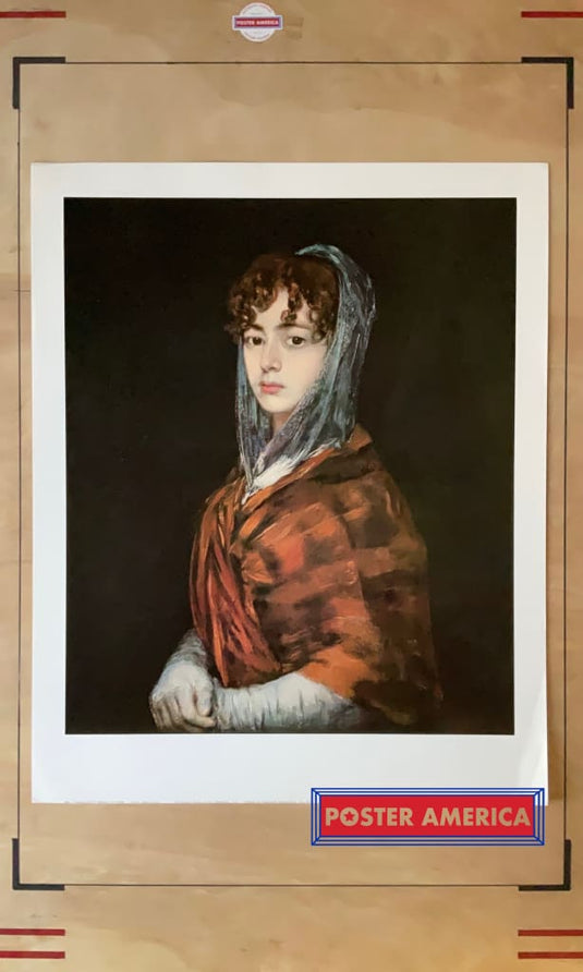 Francisco Goya Senora Sabasa Garcia Vintage Fine Art Print 22.5 X 28 Vintage Fine Art Print