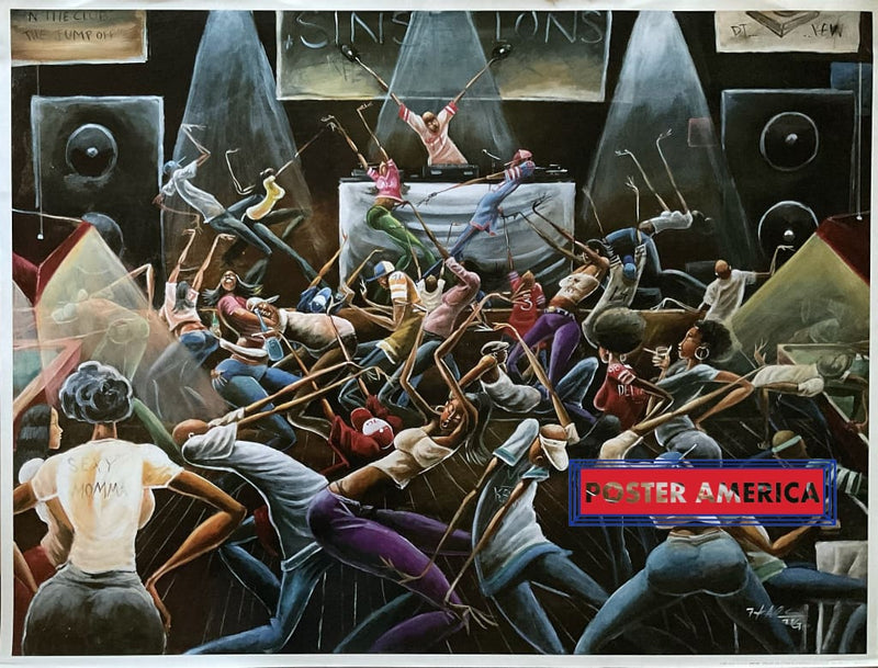 Load image into Gallery viewer, Frank Morrison Jump Off Art Poster 27.2 X 36
