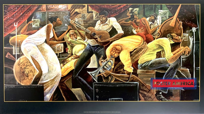 Frank Morrison Red Hot And Cool Art Poster 20 X 36