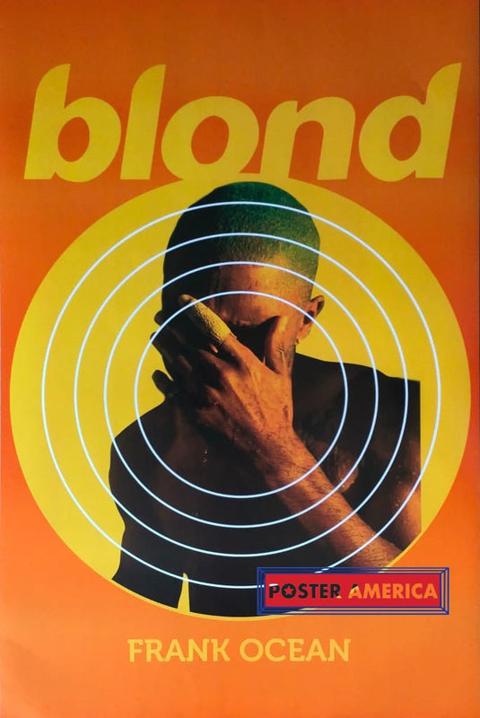 Frank Ocean Blond Rare Orange Variant Poster 24 X 36