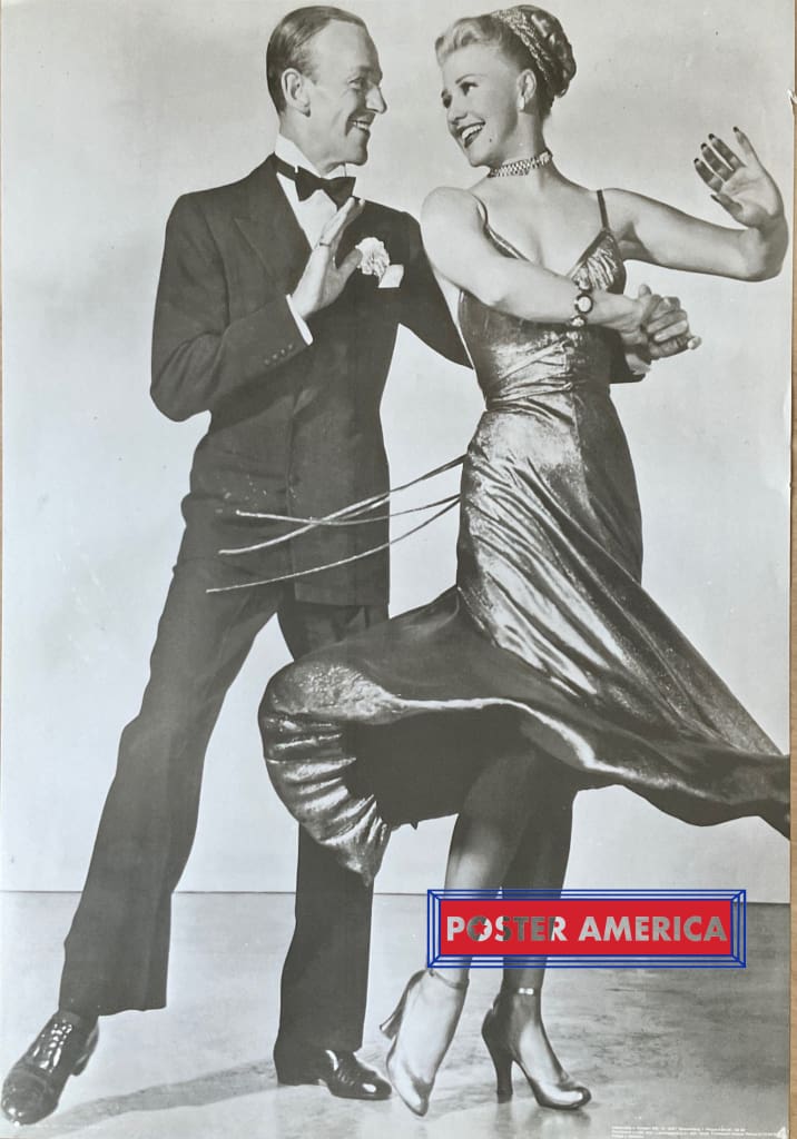 Load image into Gallery viewer, Fred Astaire And Ginger Rogers Poster 26 X 37.5 One-Sheet
