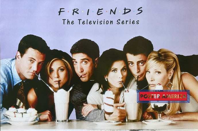 Friends Full Cast Milkshake Poster 24 X 36