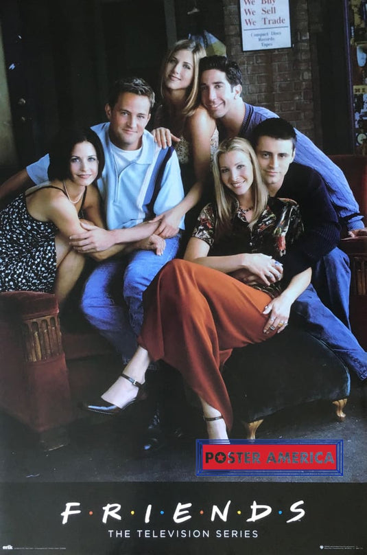 Friends The Television Series Full Cast Poster 24 X 36 Posters Prints & Visual Artwork