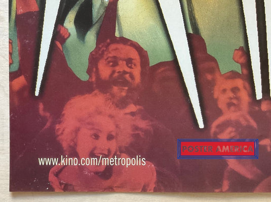Fritz Langs Metroplolis Vintage 2002 One-Sheet Movie Poster 27 X 40