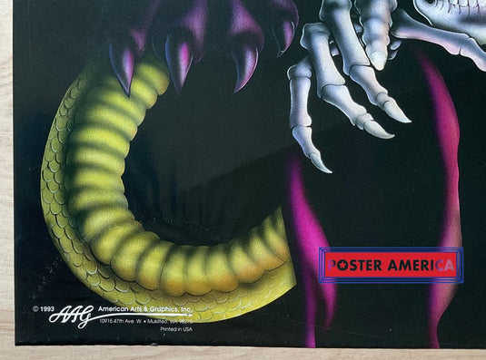 Gail Gastfield Monster Vintage 1993 Art Poster 22 X 34