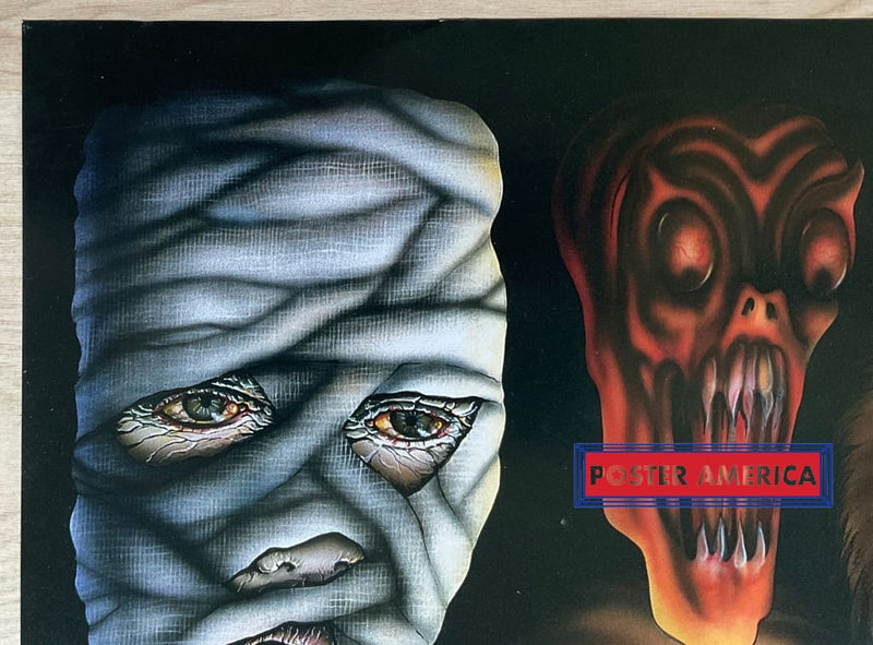 Load image into Gallery viewer, Gail Gastfield Monster Vintage 1993 Art Poster 22 X 34
