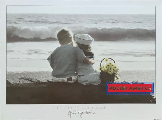 Gail Goodwin By The Seashore Vintage Art Print 18 X 24 Posters Prints & Visual Artwork