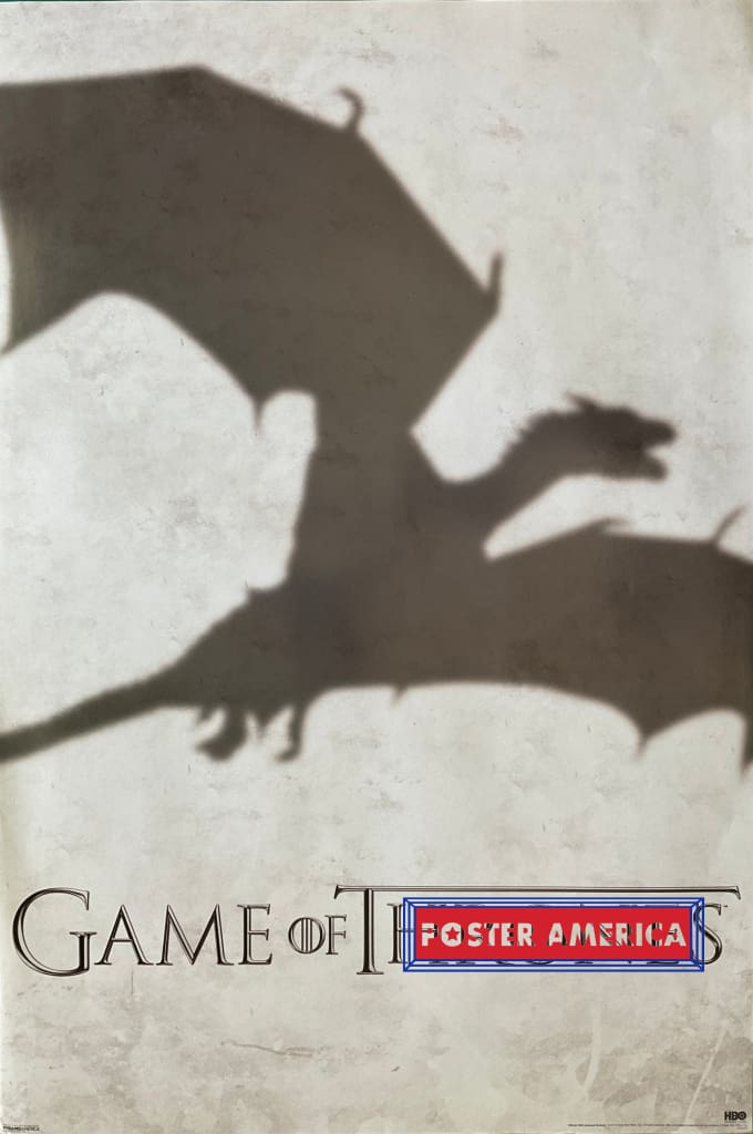 Load image into Gallery viewer, Game Of Thrones Dragon Shadow Poster 24 X 36
