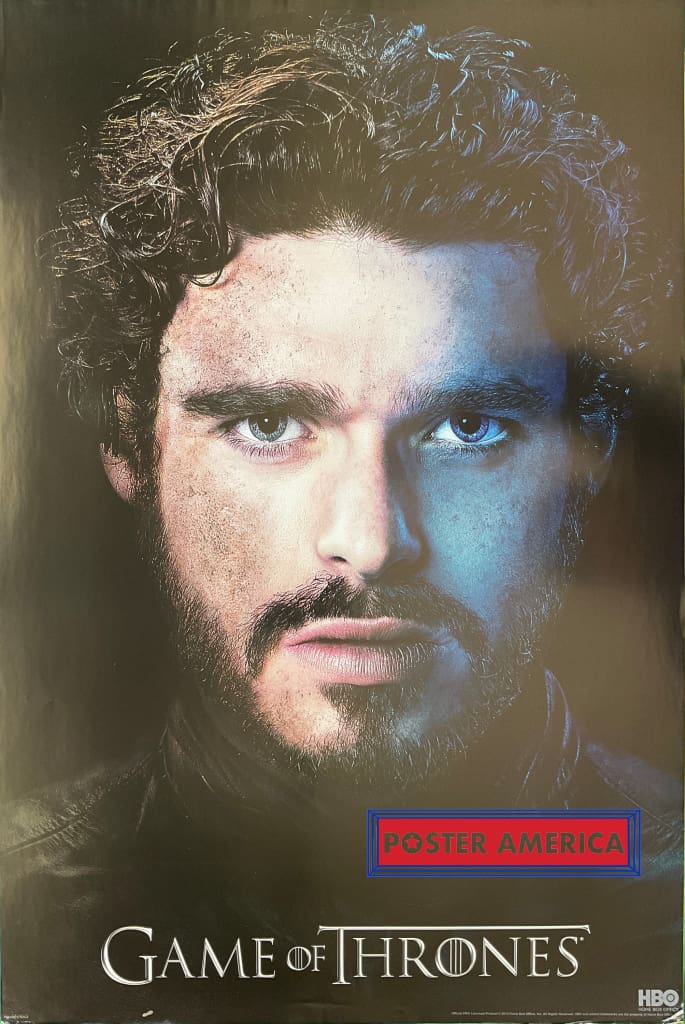 Load image into Gallery viewer, Game Of Thrones King The North Rob Stark 2013 Tv Promo Poster 24 X 36

