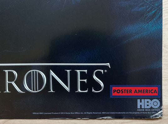 Game Of Thrones King The North Rob Stark 2013 Tv Promo Poster 24 X 36