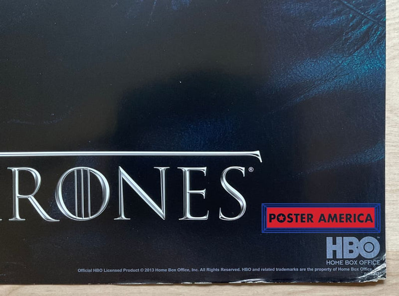 Load image into Gallery viewer, Game Of Thrones King The North Rob Stark 2013 Tv Promo Poster 24 X 36
