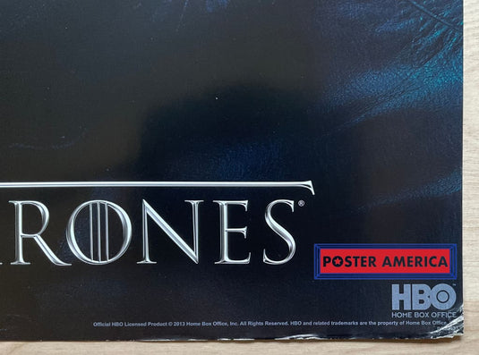 Game Of Thrones King The North Rob Stark 2013 Tv Promo Poster 24 X 36