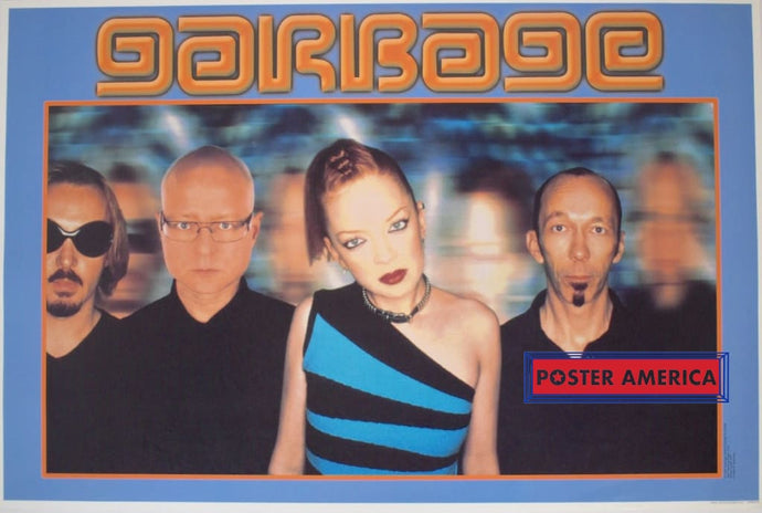 Garbage Rare Vintage 1999 German Import Band Shot Poster 24.5 X 36.5 Vintage Poster