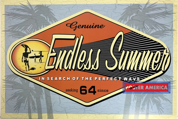 Genuine Endless Summer Logo 2005 Poster 24 X 35