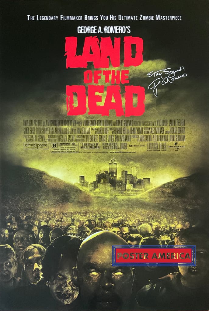 Load image into Gallery viewer, George A. Romeros Land Of The Dead One-Sheet Movie Poster 27 X 40

