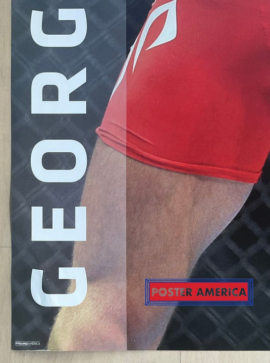Georges St-Pierre Ufc Welterweight Champion Wrestling Poster 24 X 36
