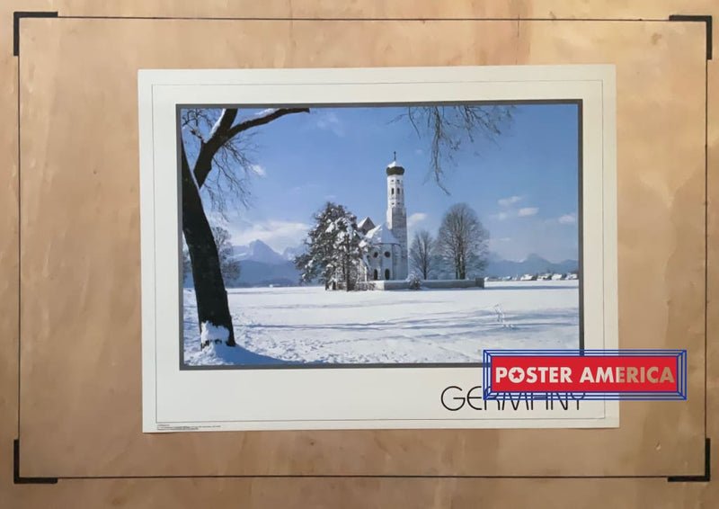 Load image into Gallery viewer, Germany In Wintertime Vintage Photography Poster By Ric Ergenbright 19 X 25
