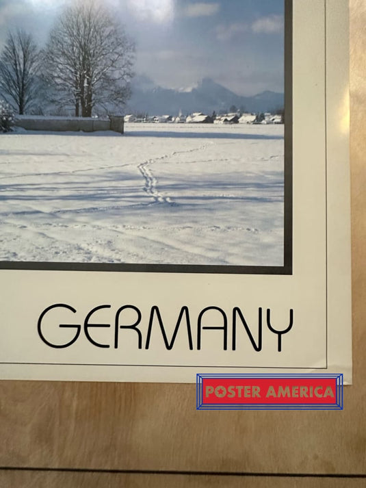 Germany In Wintertime Vintage Photography Poster By Ric Ergenbright 19 X 25