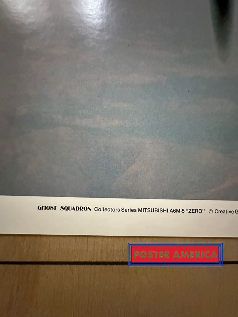 Load image into Gallery viewer, Ghost Squadron Mitsubishi A6 - 5 Zero Poster 23 X 35 Posters Prints &amp; Visual Artwork
