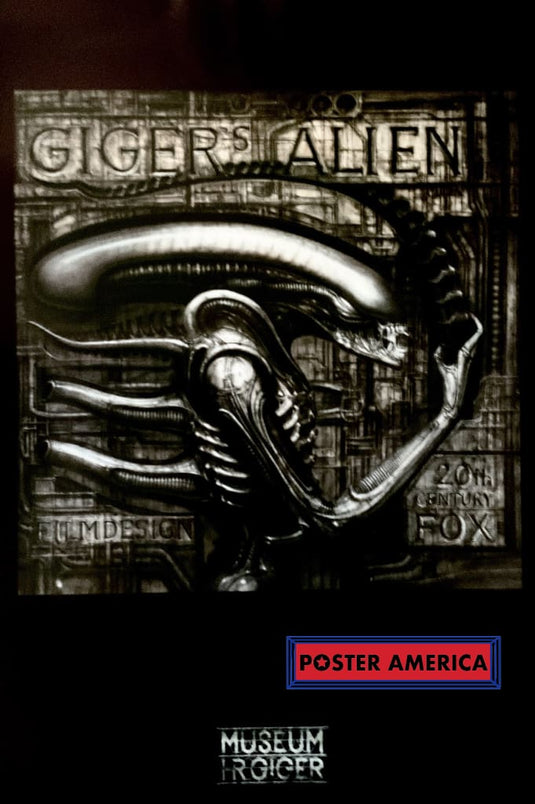 Gigers Alien By H.r. Giger 2004 24 X 36 Art Poster