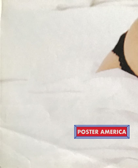 Gillian Anderson In Black Lingerie Vintage Poster 23.5 X 33