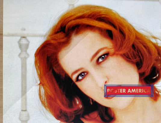 Gillian Anderson In Black Lingerie Vintage Uk Import Poster 23.5 X 33
