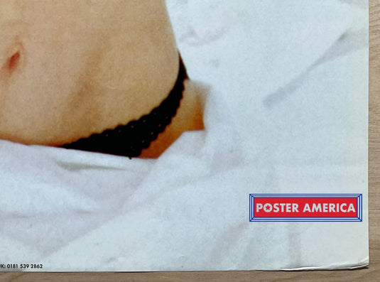 Gillian Anderson In Black Lingerie Vintage Uk Import Poster 23.5 X 33