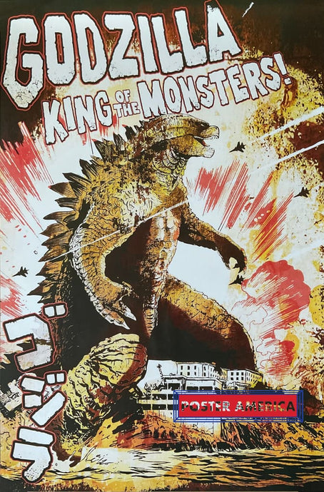 Godzilla King of The Monsters Poster 24 x 36 Poster