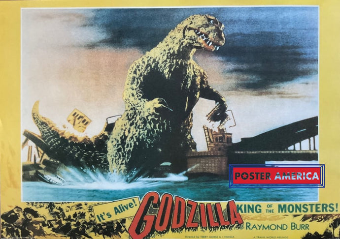 Godzilla Movie Vintage Reproduction Promo 24 X 34 Poster Vintage Poster