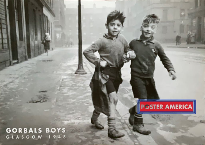 Gorbals Boys Glasgow 1948 Vintage 2000 Poster 24 X 34 Vintage Poster