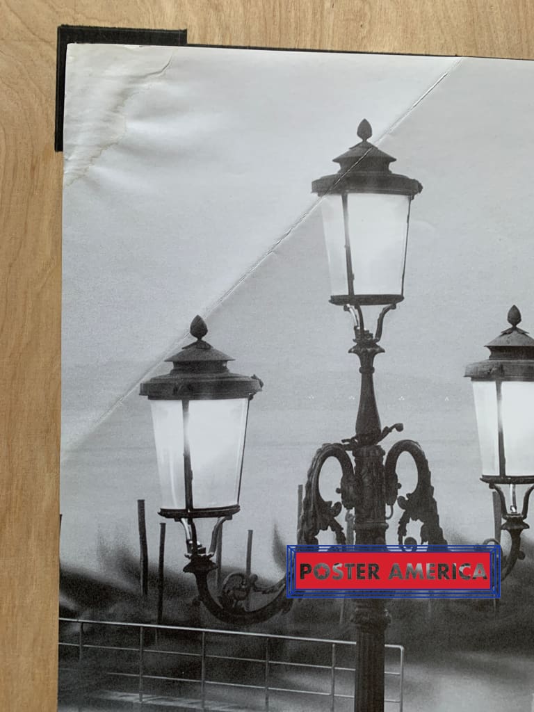 Load image into Gallery viewer, Grand Canal Venice Italy 2006 Black &amp; White Poster 24 X 35.5
