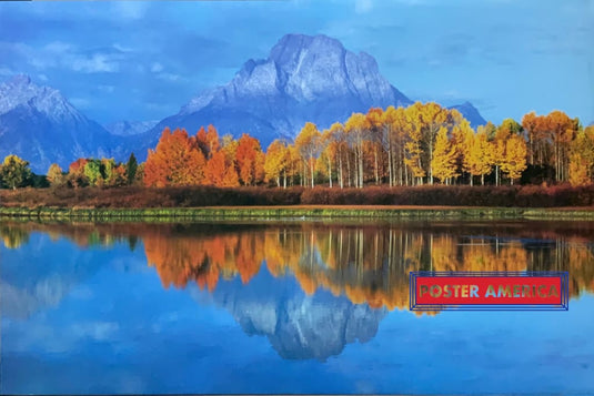 Grand Teton Wyoming Mount Moran 2006 Scenic Poster 24 X 35