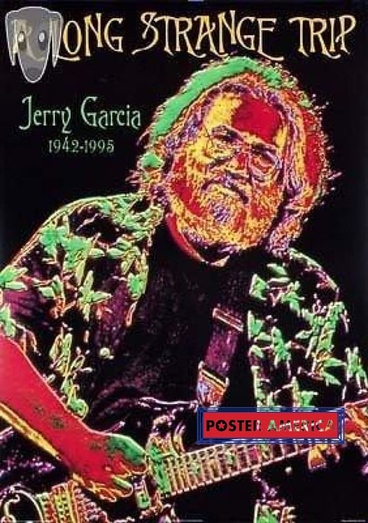 Grateful Dead Long Strange Trip Jerry Garcia Life Tribute 24 X 36 Posters Prints & Visual Artwork