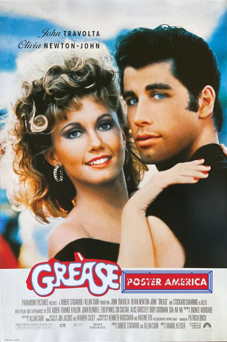 Grease One Sheet Reproduction Movie Poster 24 X 36
