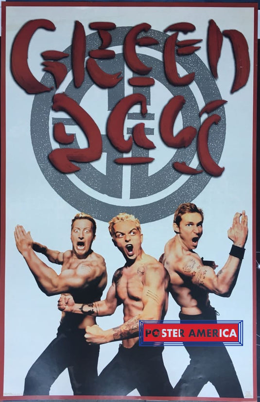 Green Day Kung Fu Poster 22.5 X 34.5