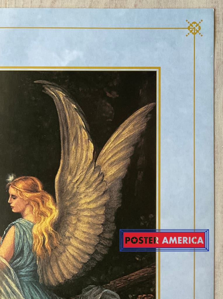 Load image into Gallery viewer, Guardian Angels Vintage Art Slim Print 112 X 36
