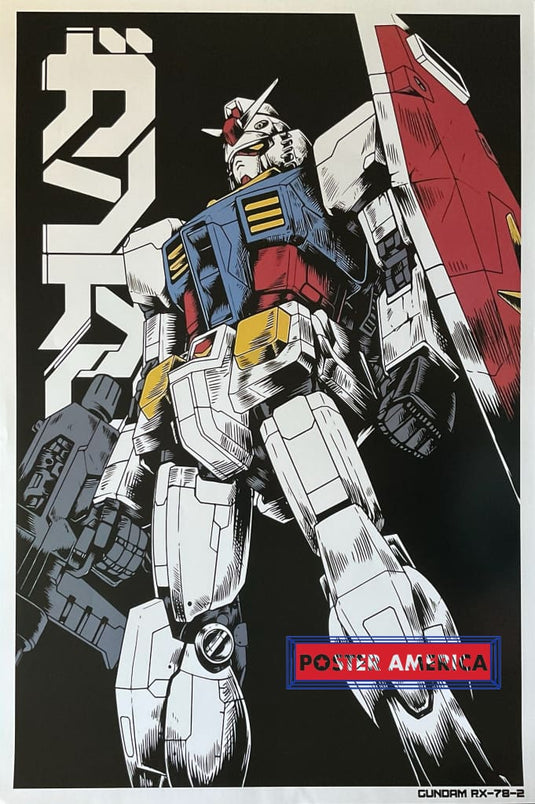 Gundam Rx - 78 - 2 Television Series Poster 24 X 36
