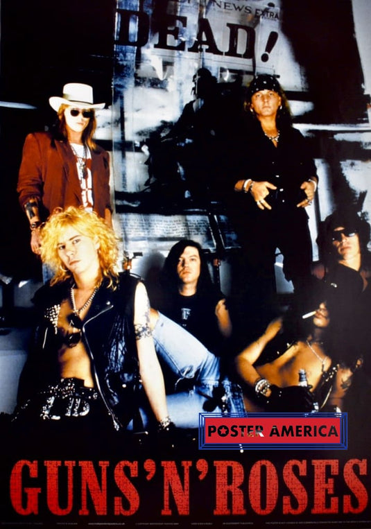 Guns N Roses Rare 2003 Band Shot Poster 24 X 34 Poster